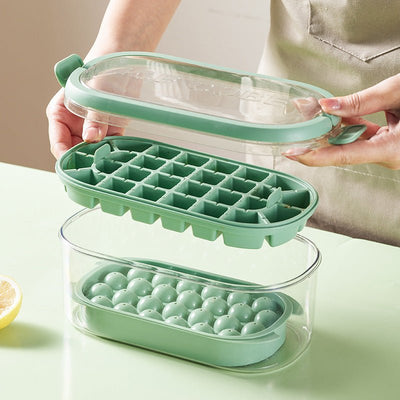DIY Silicone Ice Grid Ice Hockey Portable Ice Box - Zambeel