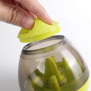 Dog Food Balls Tumbler Pet Puppy Feeder Dispenser Bowl Toy Leak Food Interactive Pet Tumbler Feeder Food Automatic Dispenser Bowl Interactive Balls - Zambeel