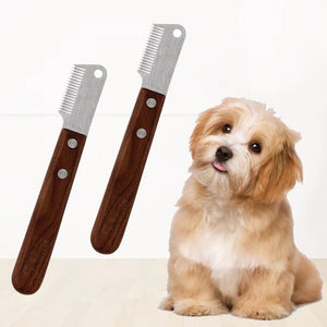 Dog Hair Removal Knife Pet Grooming Tool Shaving Comb Dog Accessories - Zambeel