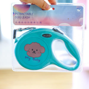 Dog Leash 5m Cartoon Tractable Leash - Zambeel
