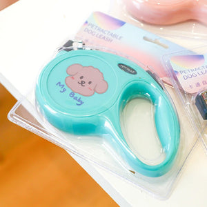 Dog Leash 5m Cartoon Tractable Leash - Zambeel