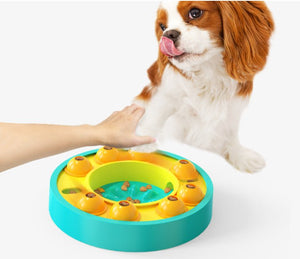 Dog Pets Puzzle Toys Slow Feeder Interactive Increase Puppy IQ Food Dispenser Slowly Eating NonSlip Bowl Pet Dogs Training Game Pet Supplies - Zambeel