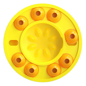 Dog Pets Puzzle Toys Slow Feeder Interactive Increase Puppy IQ Food Dispenser Slowly Eating NonSlip Bowl Pet Dogs Training Game Pet Supplies - Zambeel