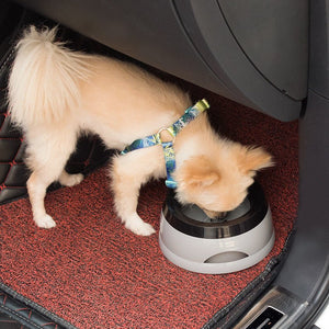 Dog Water Bowl Traveling Car Bowl Anti - skid Splash - proof And Non - wet Mouth Pet Products - Zambeel