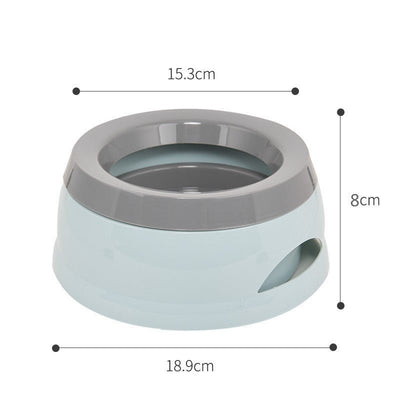 Dog Water Bowl Traveling Car Bowl Anti - skid Splash - proof And Non - wet Mouth Pet Products - Zambeel
