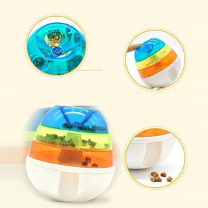 Dogs Leak Food Toy Ball Does Not Fall Down Feeder - Zambeel