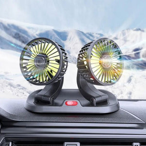 Double Headed Vehicle Fan (CIC922) - Zambeel