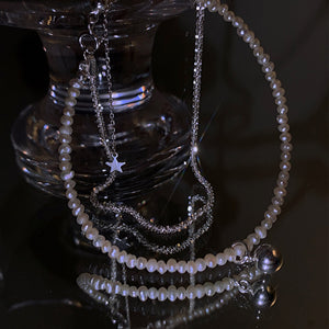 Double - layer Starry Pearl Bracelet For Girls - Zambeel