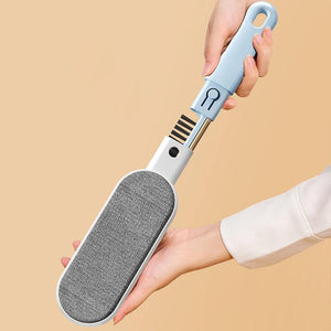 Double - Sided Clothing Pet Dust Hair Removal Brush Pet Hair Remover For Couch Pet Hair Remover For Laundry Car Carpet Clothes Dog Hair Remover Brush Cat Hair Remover Tool Hair Remover For Furniture - Zambeel