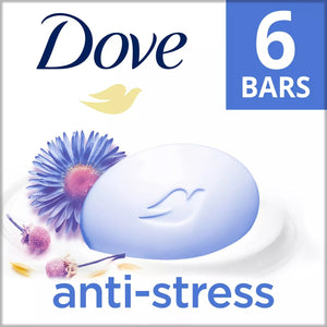 Dove - Anti - Stress Beauty Bar Soap - Zambeel