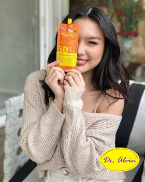 Dr. Alvin - Whitening Sunscreen Cream - Gel SPF 50+ (Original) - Zambeel