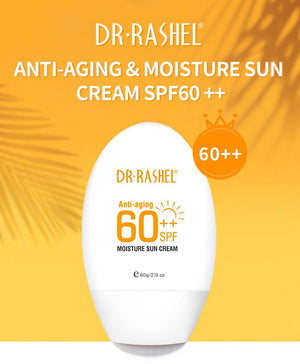 Dr Rashel - Anti - Aging & Moisture Sun Cream SPF 60 ++ - Zambeel