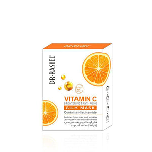 Dr Rashel - Vitamin C Brightening & Anti - Aging Silk Mask - Zambeel