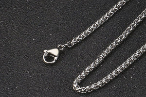 Dragonbone Pearl Trendy Titanium Steel Necklace - Zambeel