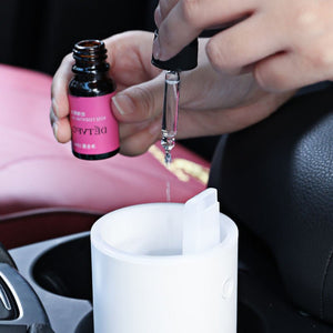 Dropshipping Car Diffuser Aroma Ultrasonic Water Mist Humidifier Lighting Oils Diffuser Car Aroma Diffuer Humidifier - Zambeel