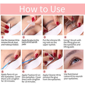 Dropshipping ICONSIGN Lash Lift Kit Lash Lifiting Eyelash Perming Kit Lash Curling Enhancer Eyes Makeup Tools - Zambeel