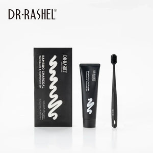 DR·RASHEL - Bamboo Charcoal Toothpaste & Toothbrush Set - Zambeel