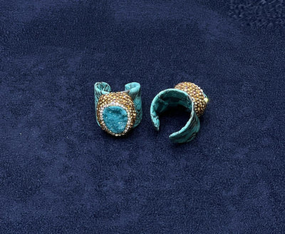 Druzy Crystal Statement Ring - Zambeel