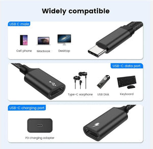 Dual Double USB C Port - Zambeel