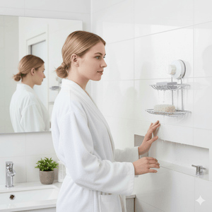 DualLayer Wall - Mount Soap Holder - Zambeel