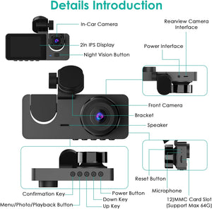 DVR  Car Dash Camera - Zambeel