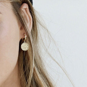 Earrings Retro Pattern Fashion Women - Zambeel