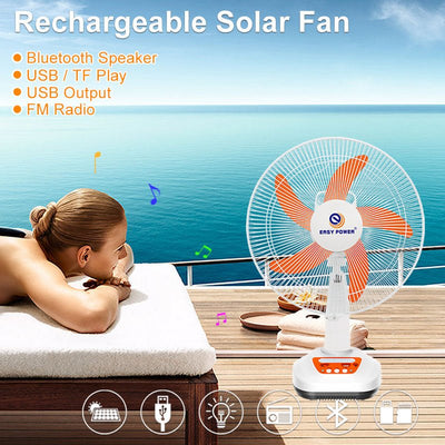 Easy Power - Rechargeable Fan - Zambeel