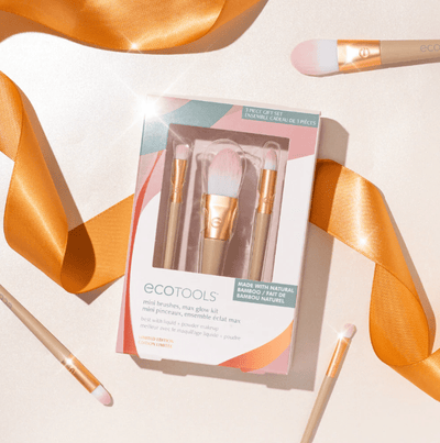 EcoTools - Mini Brushes, Max Glow Kit - Zambeel