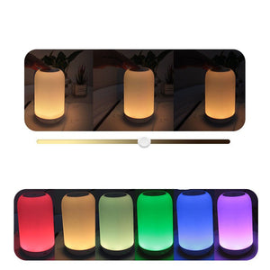 Ed Small Night Light Touch Dimming Colorful Atmosphere Light - Zambeel
