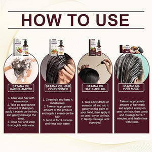 EELHOE - Batana Oil Hair Care Set (Original) - Zambeel