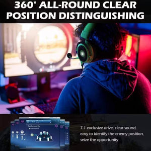 سماعة رأس لاسلكية LED
