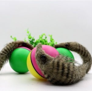 Electric Beaver Ball Water Cat Bath Play Water Toys - Zambeel