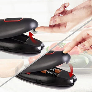 Electric Can Opener Automatic Jar Bottle Can Machine One Touch Portable Kitchen Hand Free Opening Opener Tool Gadgets - Zambeel