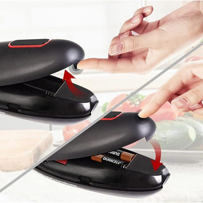 Electric Can Opener Automatic Jar Bottle Can Machine One Touch Portable Kitchen Hand Free Opening Opener Tool Gadgets - Zambeel