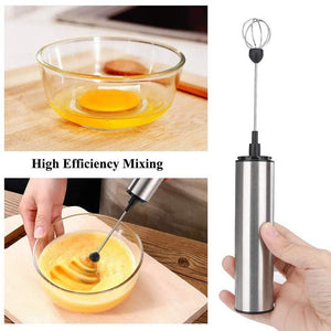 Electric Coffee Blender Milk Frother Handheld Whisk Kitchen Tools - Zambeel