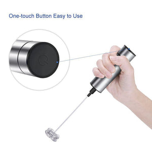 Electric Coffee Blender Milk Frother Handheld Whisk Kitchen Tools - Zambeel