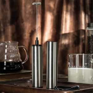 Electric Coffee Blender Milk Frother Handheld Whisk Kitchen Tools - Zambeel