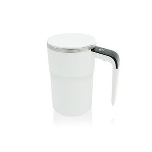 Electric Coffee Mug USB Rechargeable Automatic Magnetic Cup IP67 Waterproof Food - Safe Stainless Steel For Juice Tea Milksha Kitchen Gadgets - Zambeel