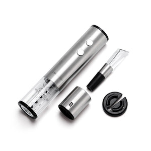 Electric Corkscrew Wine Bottle Opener Stainless Steel - Zambeel