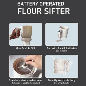 Electric Flour Sifter - Zambeel