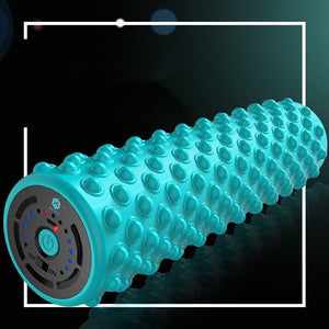 Electric Foam Roller Muscle Relaxation Fitness Yoga Column - Zambeel