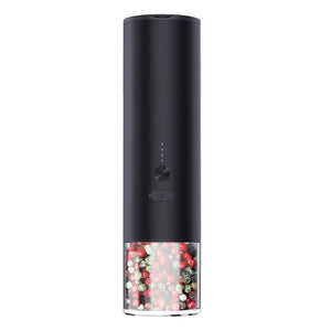 Electric Food Corn Soybean Salt And Pepper Grinder Mill Machine Rechargeable Electric Pepper And Salt Grinder Set With LED Kitchen Gadgets - Zambeel