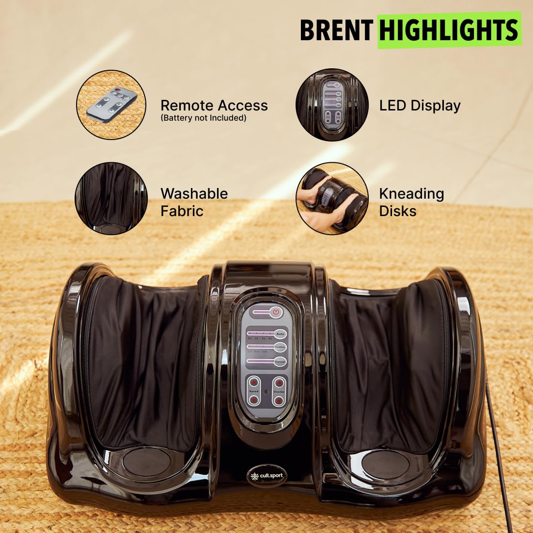 Electric Foot Rest Massager - Zambeel