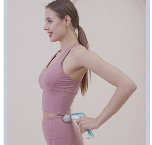 Electric Massage Gun Muscle Pistol Body Shoulder Neck Massager Mini Lcd Fascia Gun Deep Tissue Portable Face Fitness Gun Therapy - Zambeel