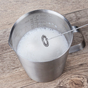 Electric Milk Frother Electric Coffee Blender - Zambeel