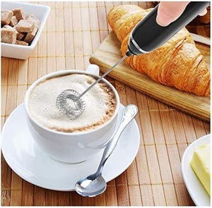 Electric Milk Frother with Dual Whisks - Zambeel