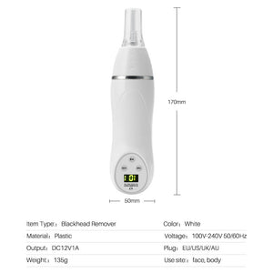 Electric Pore Suction and Acne Removing Device Beauty Cleaner - Zambeel
