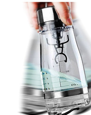 Electric Protein Shake Stirrer USB Shake Bottle Milk Coffee Blender Kettle Sports And Fitness Charging Electric Shaker Cup - Zambeel