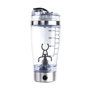 Electric Protein Shake Stirrer USB Shake Bottle Milk Coffee Blender Kettle Sports And Fitness Charging Electric Shaker Cup - Zambeel