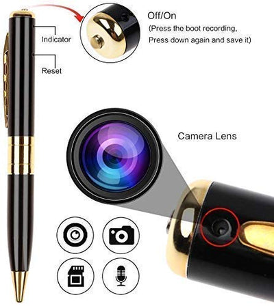 Electric Recording Camera Pen - Zambeel